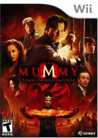 The Mummy Tomb of the Dragon Emperor Wii  box art